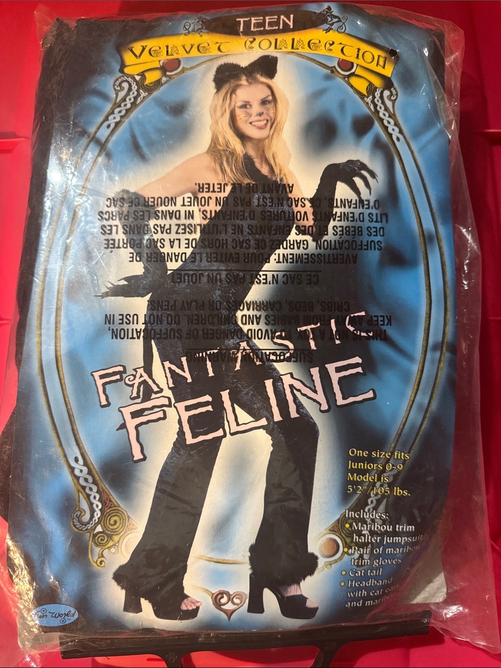 Fantastic Feline Black Wide-Leg Haultwr Jumpsuit.